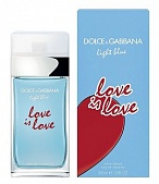  DOLCE & GABBANA LIGHT BLUE LOVE IS LOVE edt (w)   