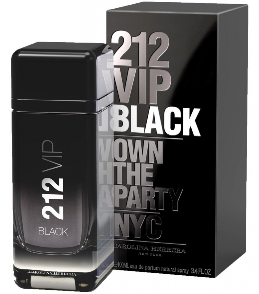 картинка CAROLINA HERRERA 212 VIP BLACK edp (m) Мужская Парфюмерная Вода в магазине Парфюм-Про
