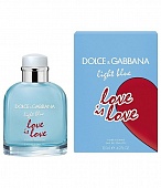  DOLCE & GABBANA LIGHT BLUE LOVE IS LOVE edt (m) Мужская Туалетная Вода